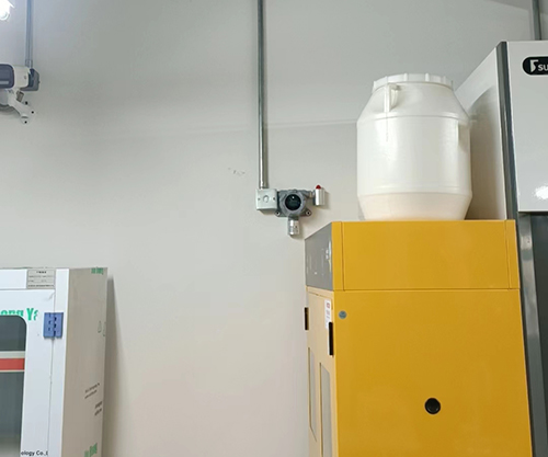 實驗室氣瓶柜電石氣檢測儀應用案例